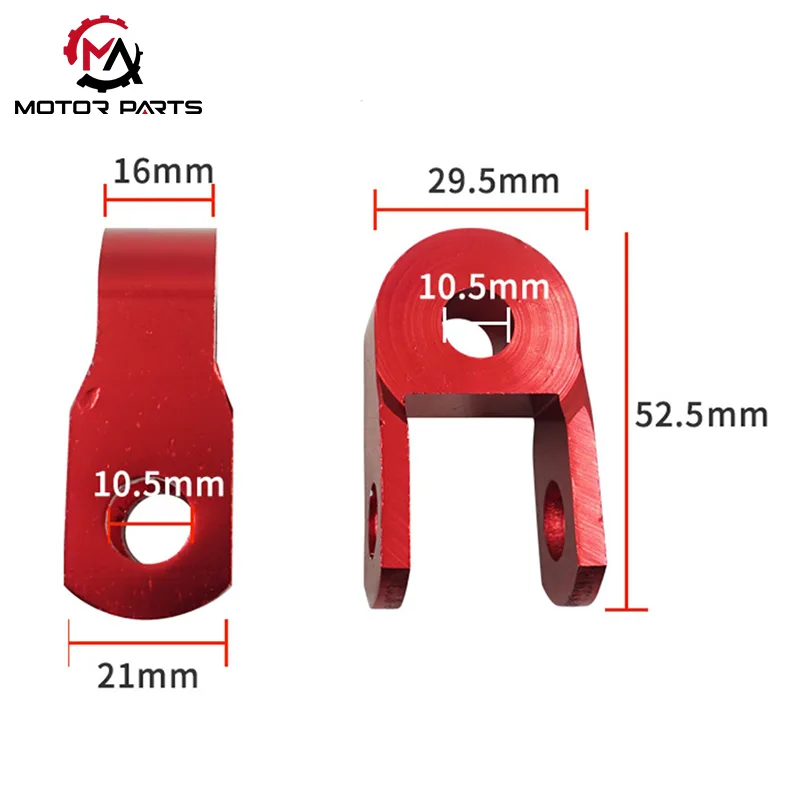 CNC motorcykel bakre stötdämpare