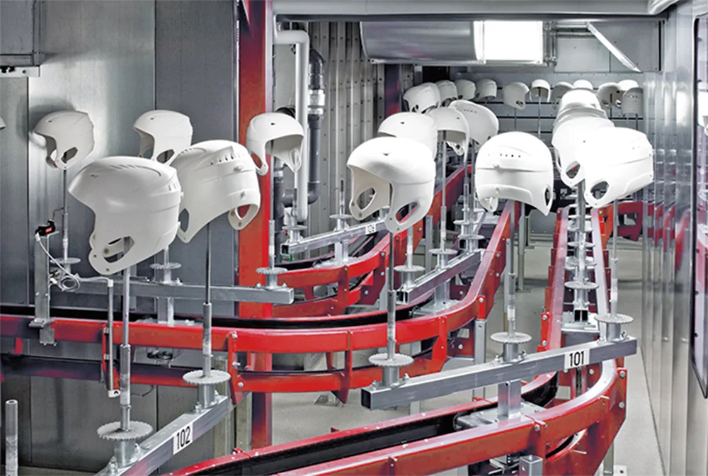 Motorcycle Helmet Manufacturing Facility