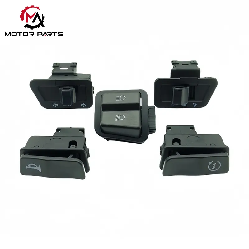 Omkopplarknapp för motorcykeländring