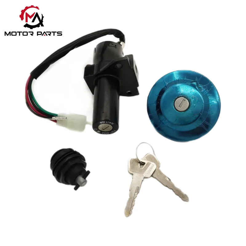 YAMAHA YBR125 TTR125 Motorcykel Tändningslås Bränsletanklock